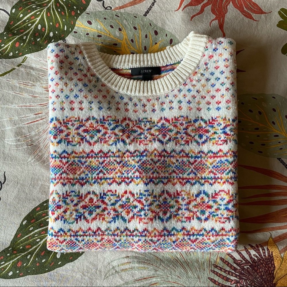 J. Crew sweater.